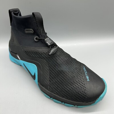 Nike Metcon X SF schwarz hell aktuell blau BQ3123-040 Herren Uk 9 CrossFit Schuhe