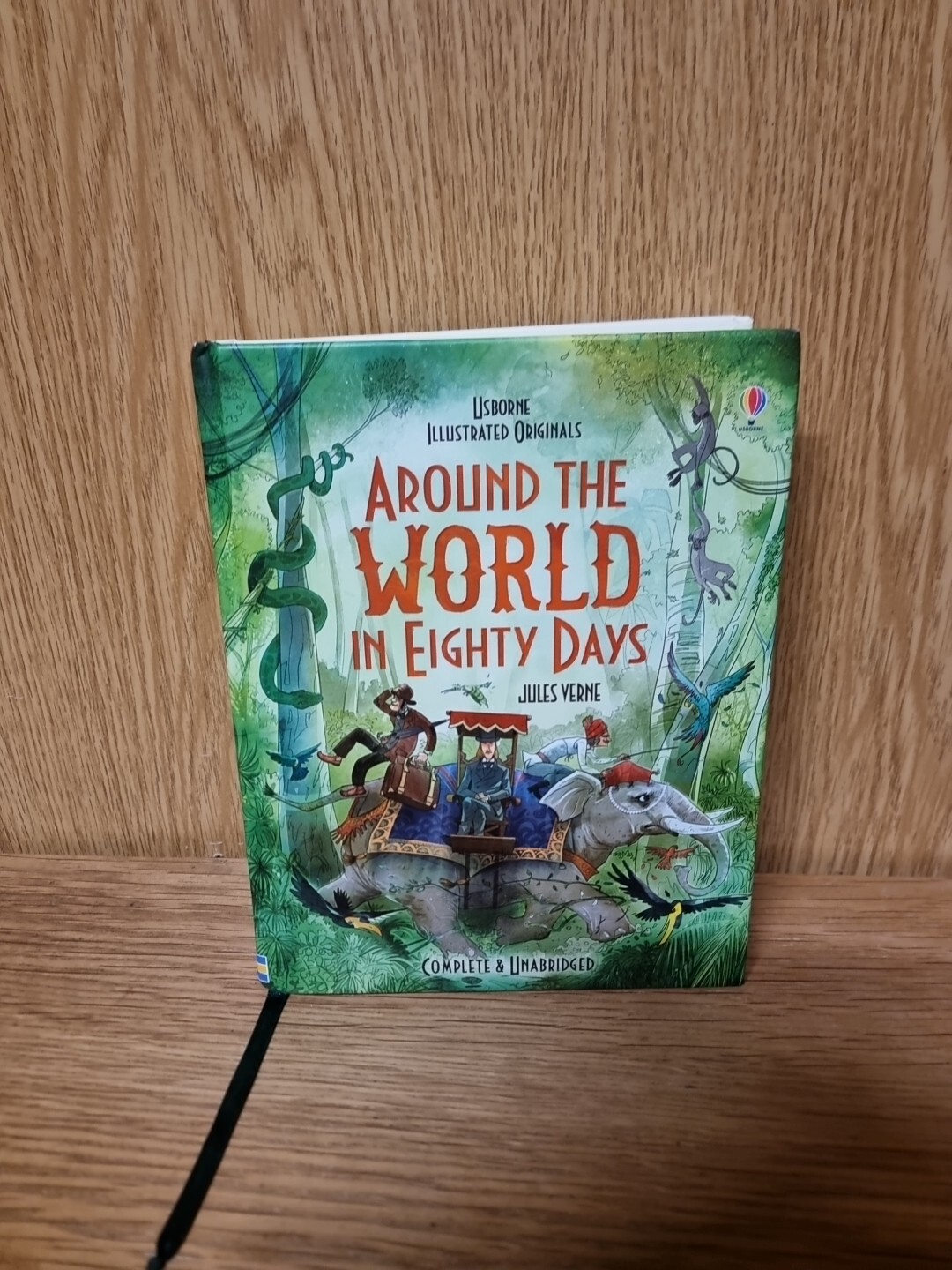 Jules Verne : Around the World in 80 Days Usborne Illustrated (R4)