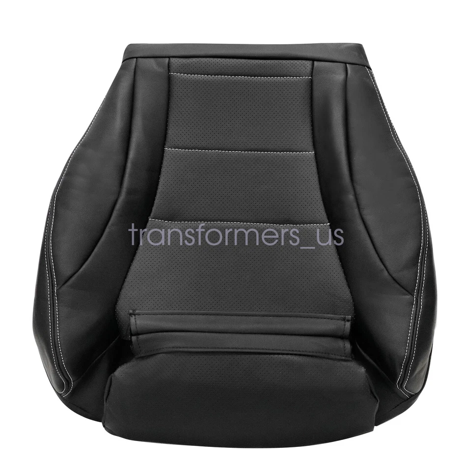 2015-2021 Fits Mercedes Benz GLC300 GLC350 W205 Driver Bottom Seat Cover Black - Image 3 of 4