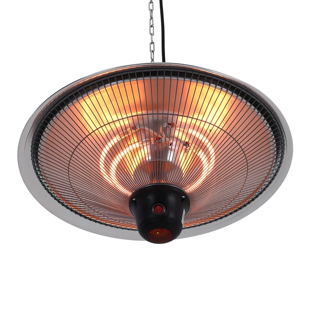 220V Garden Patio Heater Electric 3 Level Heated Ceiling Hanging Heater  u0026amp; Remote | eBay