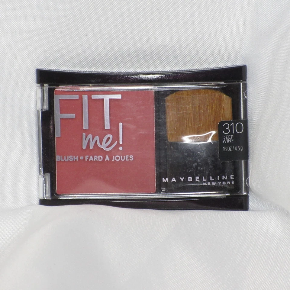 Maybelline New York Fit Me! Blush Deep Wine 310 0.16 Ounce New Sealed B21 - Image 3 of 4