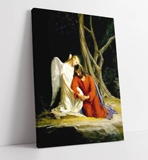 CARL BLOCH, GETHSEMANE -CANVAS WALL ARTWORK PIC PRINT