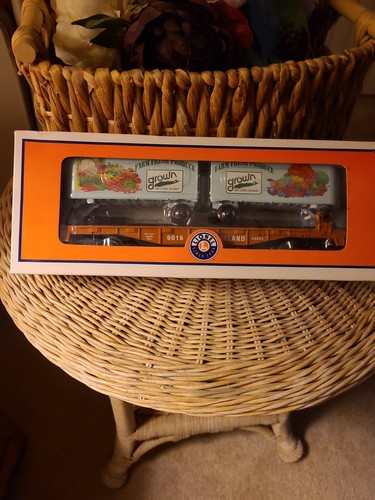 Lionel 6-58555 RR Museum Of LI Long Island Farm Bureau TOFCs NEW O Gauge #9016 - Picture 2 of 3