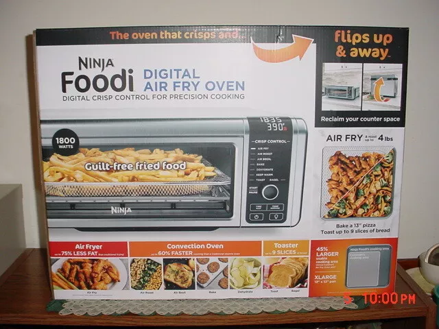 Ninja SP101 Digital Air Fry Countertop Oven with 6-in-1