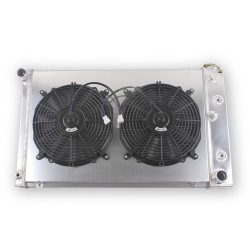 Fans + 3Row Radiator+Shroud For Chevy Camaro 7081 / Monte Carlo 7887