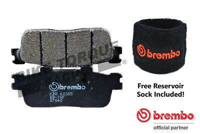 Brembo CC Carbon Ceramic Rear Brake Pads to fit TGB 300 X-Motion 2010-2012