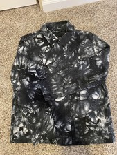 Emprye Auden Black Tie Dye Canvas Jacket
