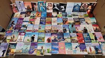#ad Lot of 20 Contemporary ROMANCE Paperbacks PB Popular Author Books RANDOM*MIX $28.99