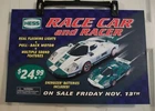 Vintage 2009 Hess Race Car And Racer Vinyl Display Promotion Sign Poster