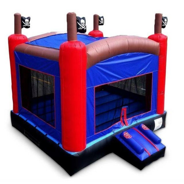 Commercial Inflatable Moonwalk Bounce House Pirate Bay Jump Castle With