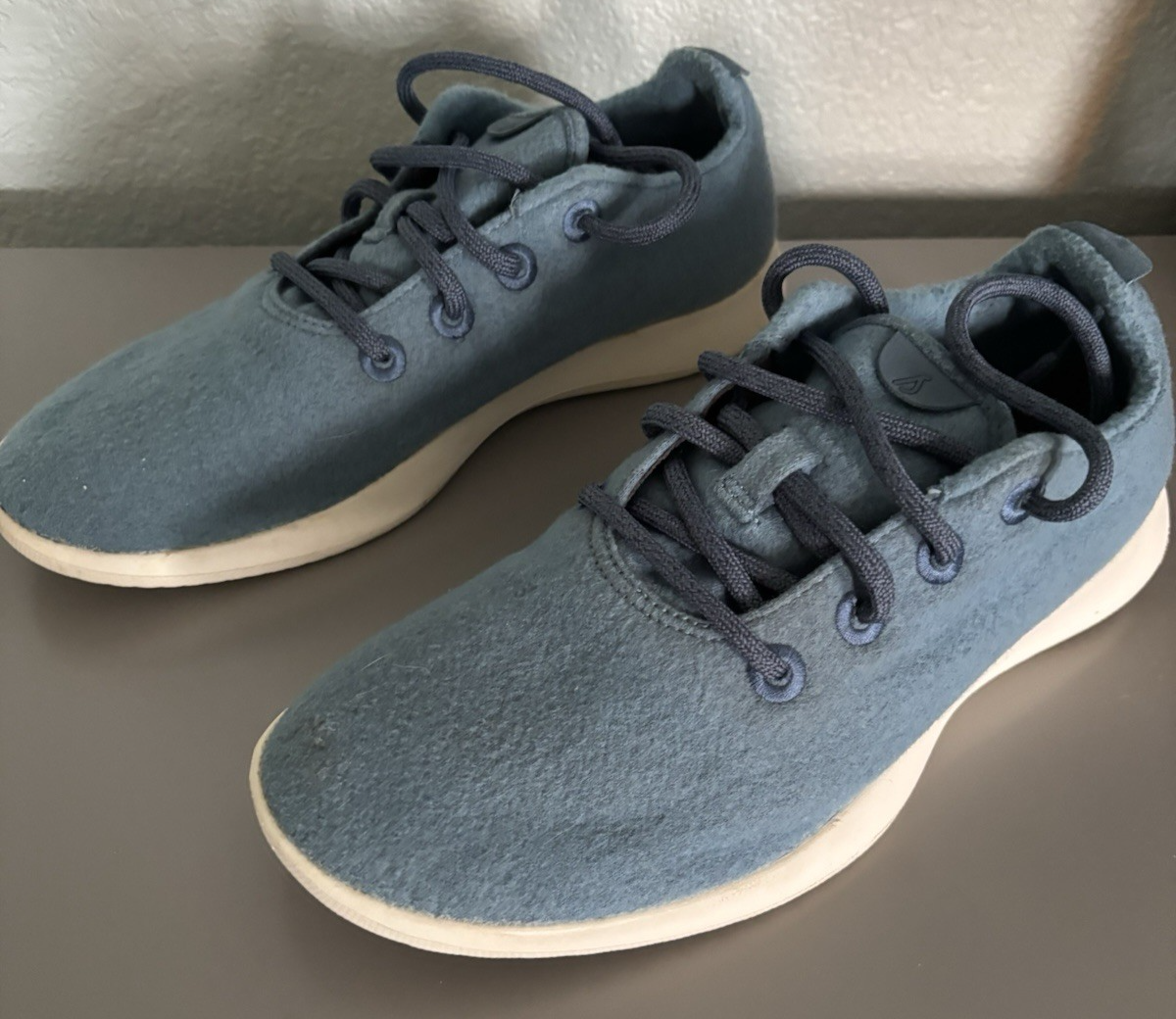 SAOLA Allbirds Runner Uomo Uomo in Lana Tide Pool (Suola in Crema) 10.0