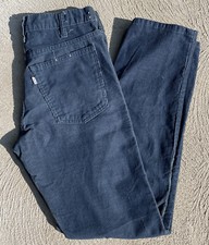 Vtg Levi's Corduroy Pants Blue Mens Sz  Straight Regular Fit