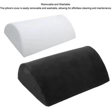 Half Moon Pillow Removable Washable Ergonomically Designed Lumbar Support Pi CHU