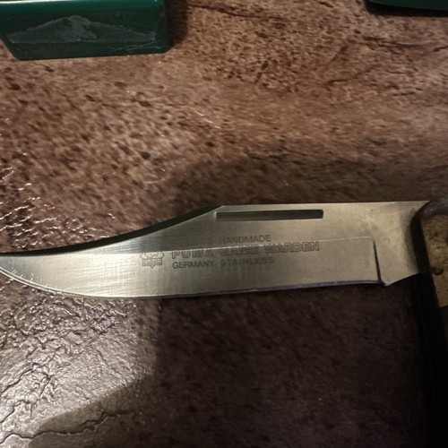 puma 970 game warden knife VERY RARE PUMA 1st RICHTIG HANDARBEIT MADE