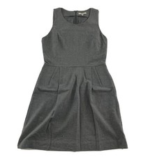 Madewell Sleeveless Shift Dress Women's Small Gray