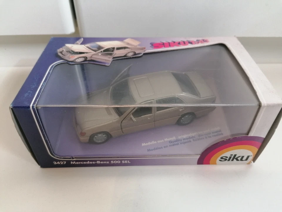 SIKU MERCEDES BENZ 500 SEL 1:43 1 / 43 SILVER METALLIC art. 3427 - Immagine 2 di 4