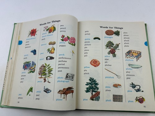 Vtg MY SECOND PICTIONARY Scott Foresman 1964 Homeschool Textbook Illustrations - Imagen 5 de 7