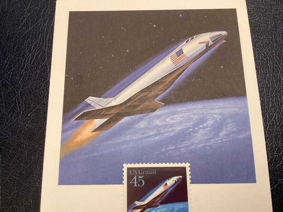 ICOLLECTZONE US C122-125 Beautiful Color Card FDC Set (A100) - Image 3 of 4