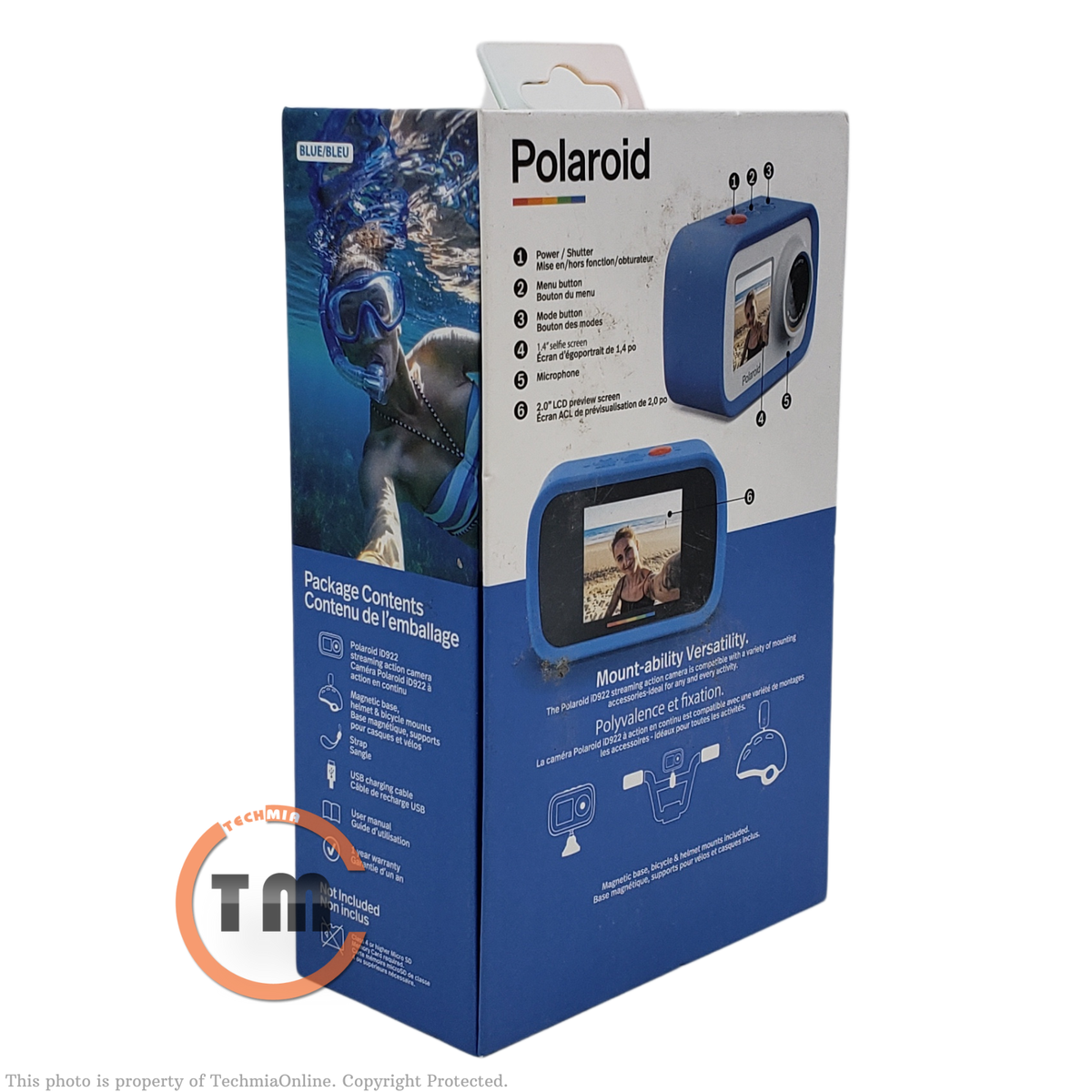 Polaroid Action Cam Polaroid Id922 Review Polaroid Dual Screen - Main Image