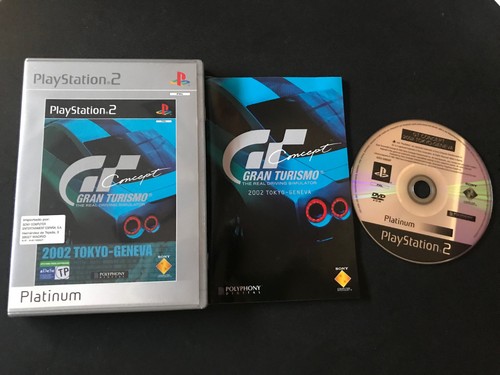 Gran Turismo Concept 2002 (Tokyo/Geneva) Sur PS2 - PAL FR - Complet - Bon état