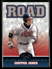 2005 Leaf #R-4 Chipper Jones Home/Road