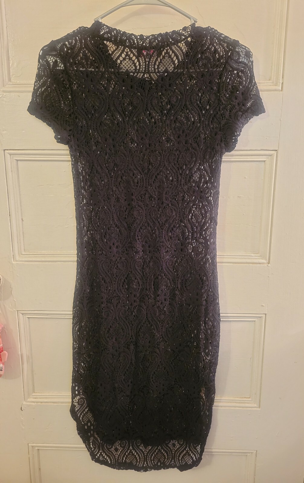 Women's Black Mesh Swimsuit Coverup Dress eBay