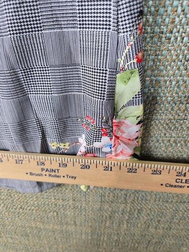Love J Womens Dress 2 XL Floral Print grey - Picture 6 of 9
