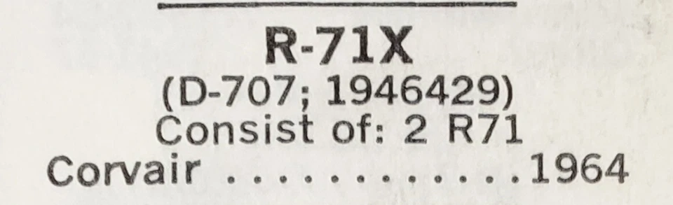 Juego de cepillos generador GM Delco Remy D-707 1961-64 Chevrolet Corvair 196429 Foto 2 de 2