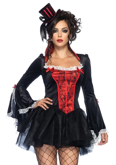 Fantasia de cetim Feminina Leg Avenue Cartolas