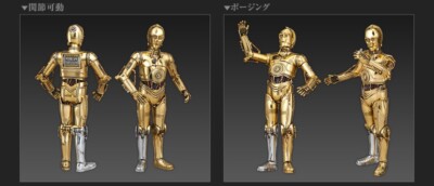 Bandai Star Wars 1/12 C-3PO Plastic Model Kit Character