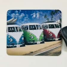 Camper Van Mouse Mat Pad Desktop Laptop Office made in UK