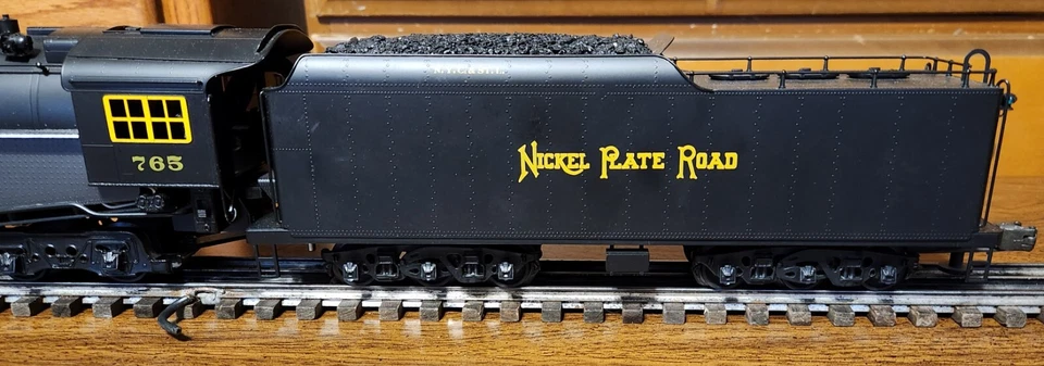 RIGHT- OF- WAY O SCALE BRASS NICKLE PLATE BERK IN GOOD COND. IN ORIGINAL BOX. - Image 3 of 4