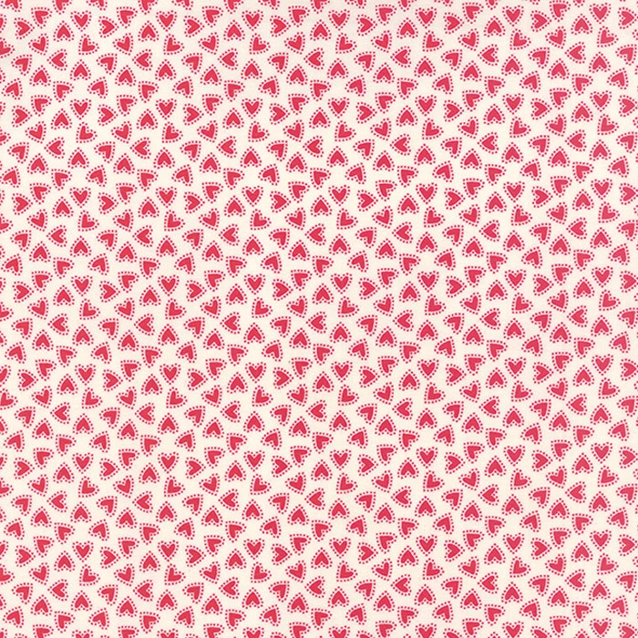 Moda NORTH WOODS Red Hearts 27247 21 Kate Spain QUILT FABRIC Christmas - Image 4 of 4