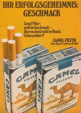 Camel Zigaretten - Reklame Werbeanzeige Original-Werbung 1970 (3)