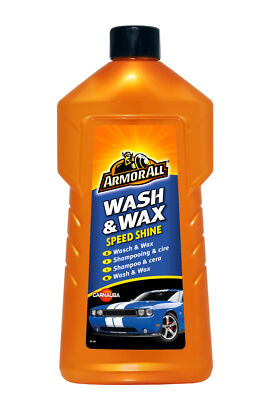 Armor All Wash & Wax Shampoo Karosserie Finish Carnauba Clean 500ml