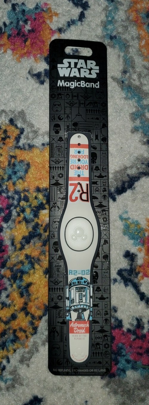 NEW Disney Parks Magic Band Star Wars R2 The Grelly USA