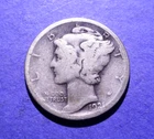 1921 Mercury Dime Good  PRICE DROP