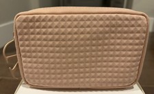 Valentino Beauty Studded Premium Clutch Gift Perfume Bag V Logo Zipper Cosmetics