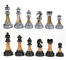 Wholesale Chess Champion Contemporary Chess Pieces with 3-1/2" King