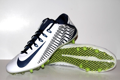NEW Nike Vapor Carbon Elite 2.0 TD Football Cleats Mens 13 White Blue 631425-140