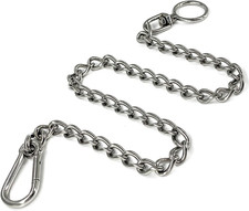 Dog Chain Leash 304 Stainless Steel Dog Short Lead Metal Heavy Duty Chain DIY...