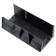 Draper Maxi Mitre Box 2x 45 1x 90 Degrees Guide On Both Edges 320 x 100 x 120mm