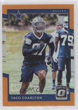 2017 Donruss Optic Rookies Orange Prizm 7/199 Taco Charlton #112 yj7