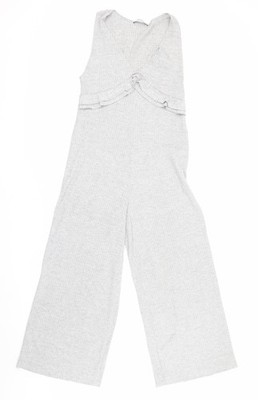 Jumpsuit Damen UK Größe S Zara Trafaluc Einteiler Grau