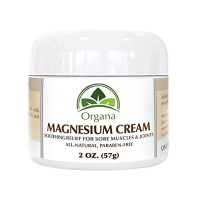 Organa Magnesium Cream - Fast-Absorbing Sleep & Relief
