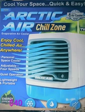 Portable Air Cooler Fan Artic Air Chill Zone