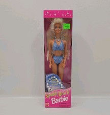 Mattel Sparkle Beach Barbie Fashion Doll Blonde Hair Blue Eyes Original Box