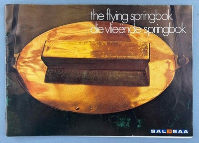 SAA South African Airways Springbock Inflight Magazine Januar 1976 SAL Sitzpläne