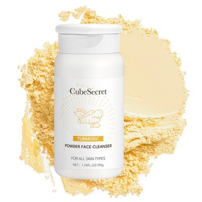 Turmeric Enzyme Cleansing Powder Gentle Facial Cleanser Daily Face Wash 50g