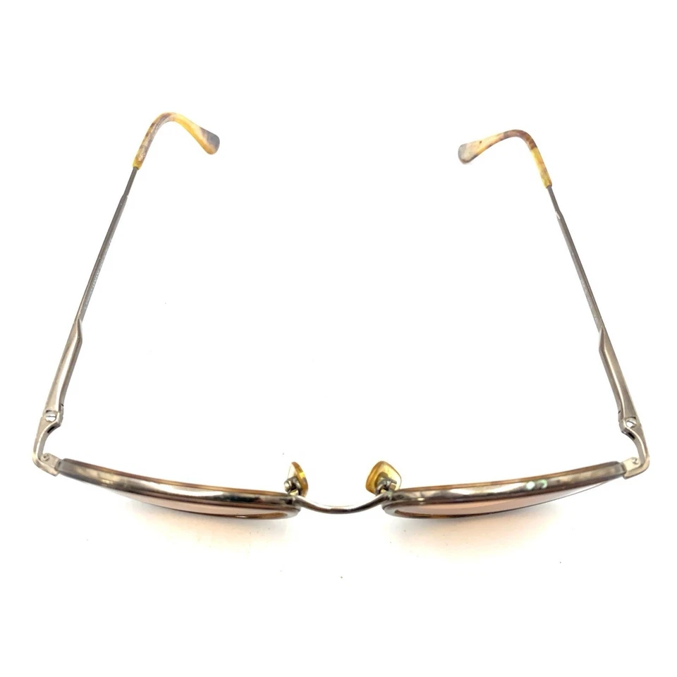 Gafas de sol Giorgio Armani 258-S 1079 marrón tortuga metal redondas marcos 140 Italia Foto 4 de 4